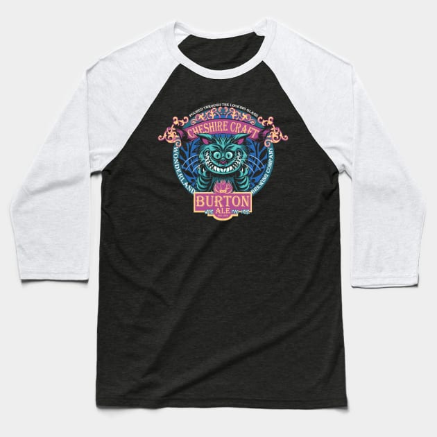 Cheshire Craft Baseball T-Shirt by evilbyzac